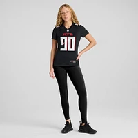 Maillot de joueur match des Falcons d'Atlanta Nike David Onyemata pour femme, noir