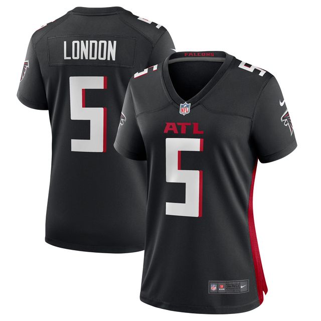 Maillot de match joueur Nike Drake London des Atlanta Falcons pour femme, noir