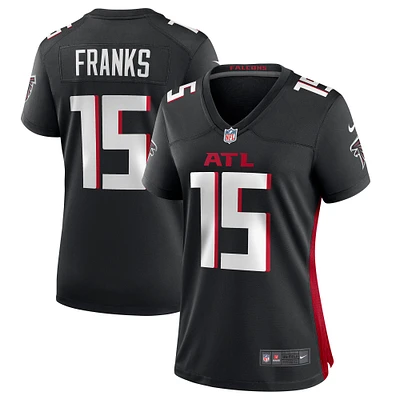 Maillot de match des Falcons d'Atlanta Nike Feleipe Franks pour femme, noir