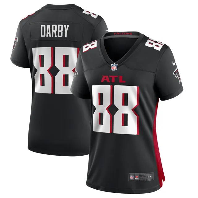 Frank Darby Atlanta Falcons Women's Black Name & Number Logo Slim