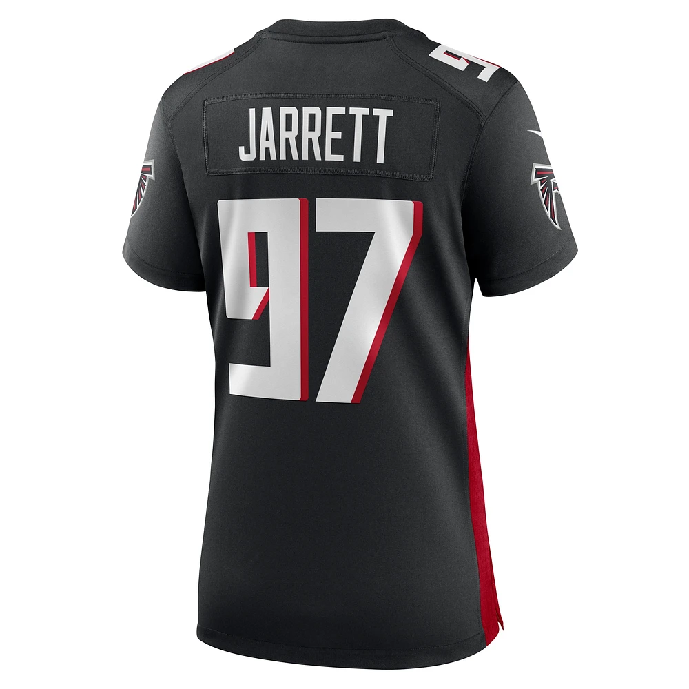 Maillot de match Nike Grady Jarrett noir pour femme des Falcons d'Atlanta