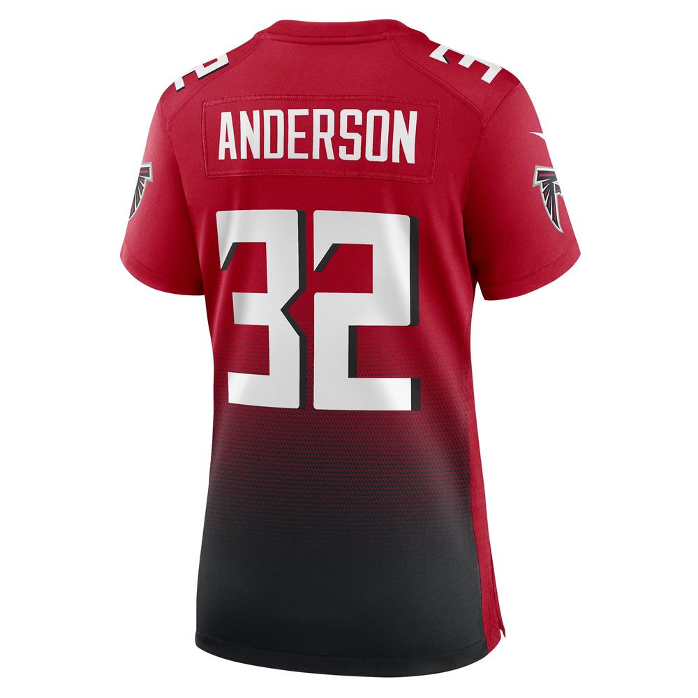 Women's Nike Jamal Anderson Red Atlanta Falcons Retired Game Jersey