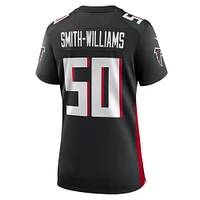 Maillot de match Nike James Smith-Williams noir pour femme des Falcons d'Atlanta