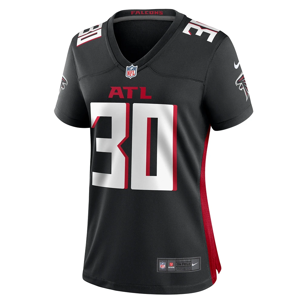 Maillot de match Nike Jase McClellan noir pour femme des Falcons d'Atlanta