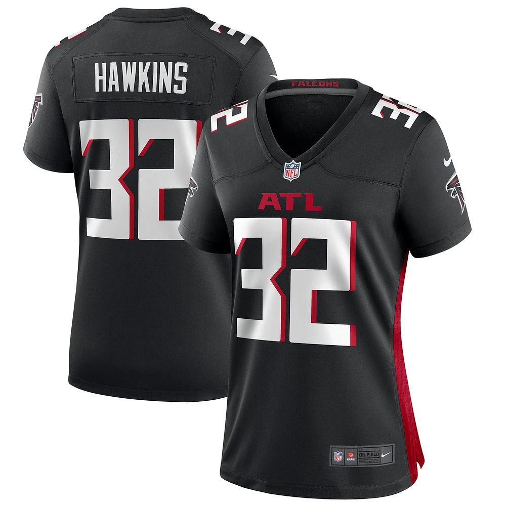 Maillot de match Nike Jaylinn Hawkins des Atlanta Falcons pour femme, noir