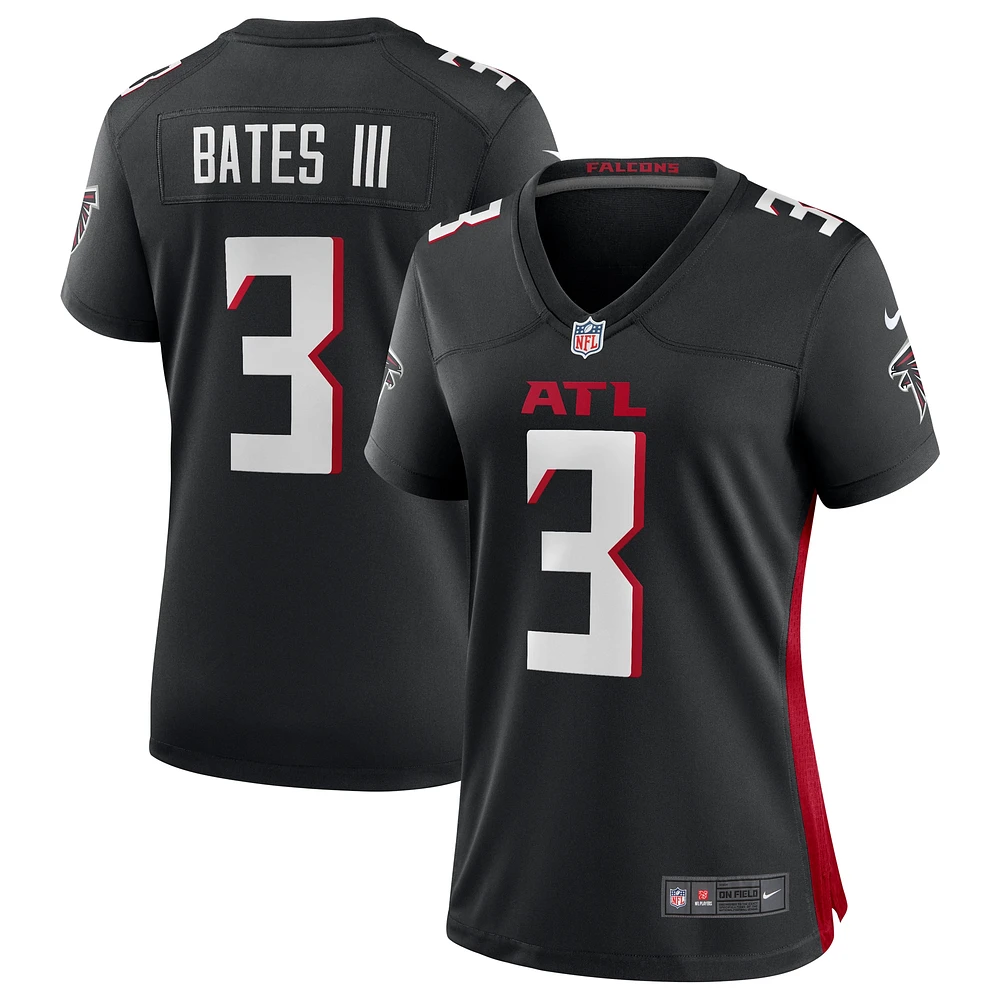 Maillot de joueur jeu Nike Jessie Bates III des Atlanta Falcons pour femme, noir