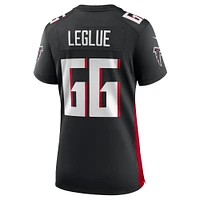 Maillot de match l'équipe des Falcons d'Atlanta Nike John Leglue pour femme, noir