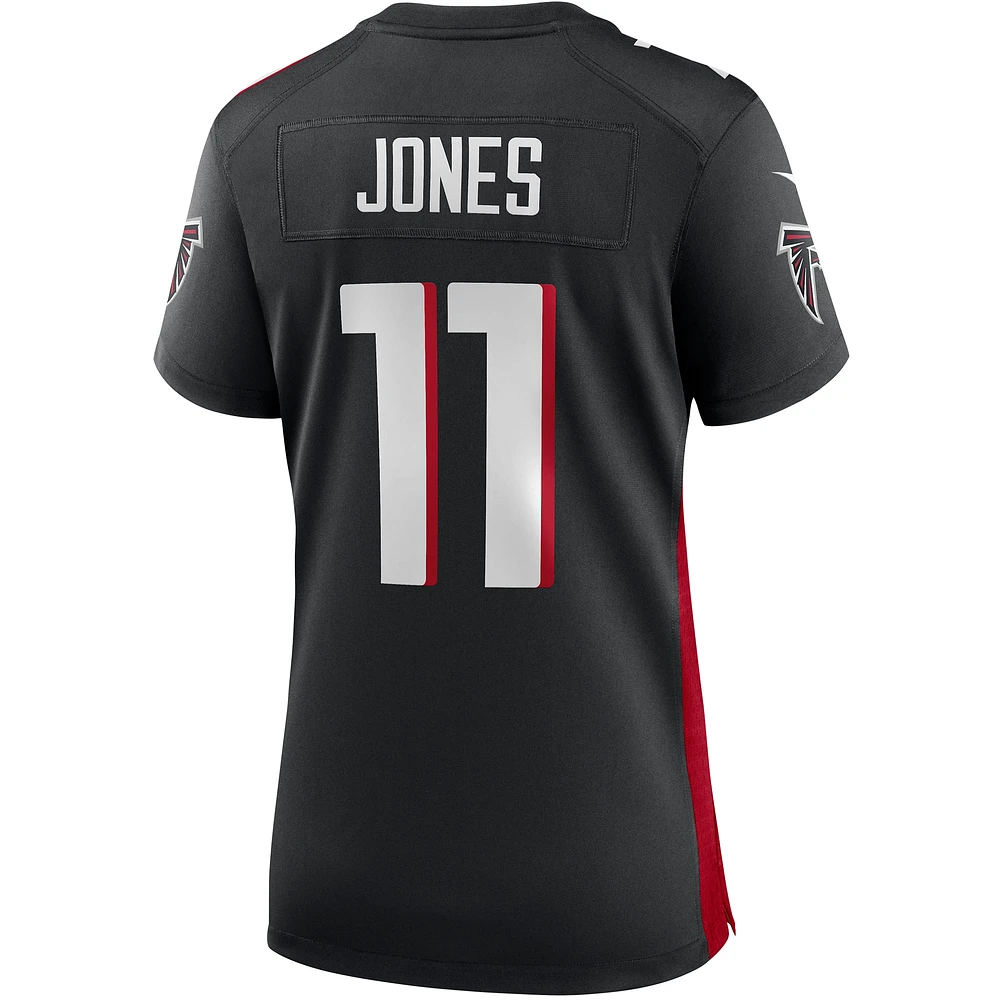 Maillot de match Nike Julio Jones des Falcons d'Atlanta pour femme, noir