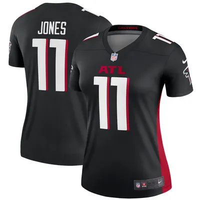 Julio Jones Falcons Nike Women's Throwback Game Jersey - Black | The at Bend