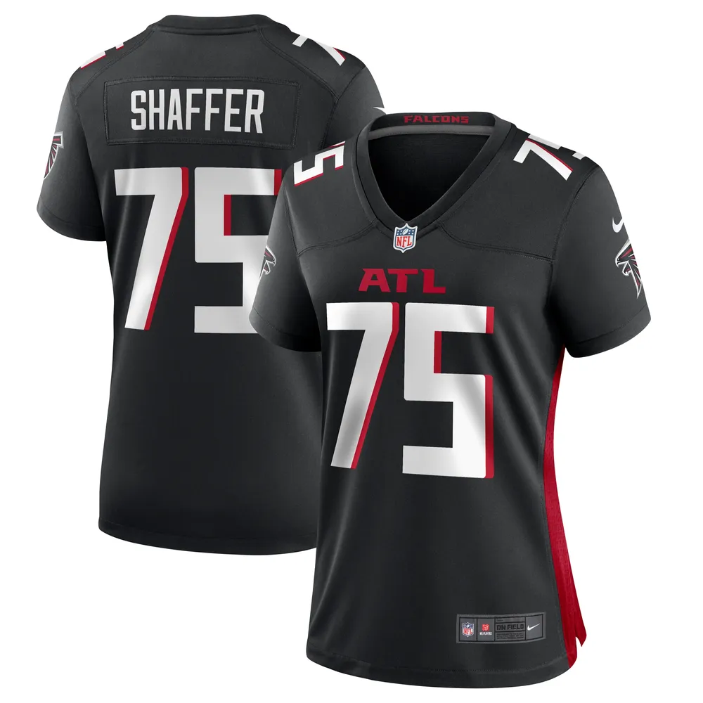 Lids Justin Shaffer Atlanta Falcons Nike Women's Player Game Jersey - Black