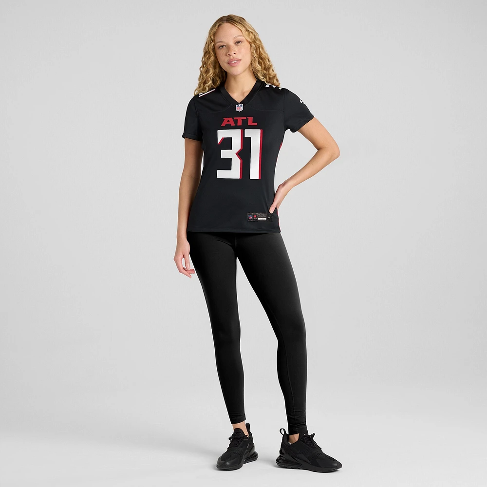 Women's Nike Justin Simmons  Black Atlanta Falcons Game Jersey