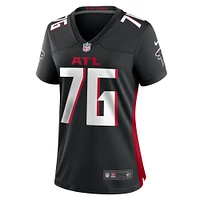 Maillot de match Nike Kaleb McGary noir pour femme des Falcons d'Atlanta