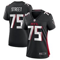 Maillot de match des Falcons d'Atlanta Nike Kentavius ​​Street pour femme, noir