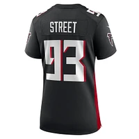 Maillot de match Nike Kentavius ​​Street noir pour femme des Atlanta Falcons