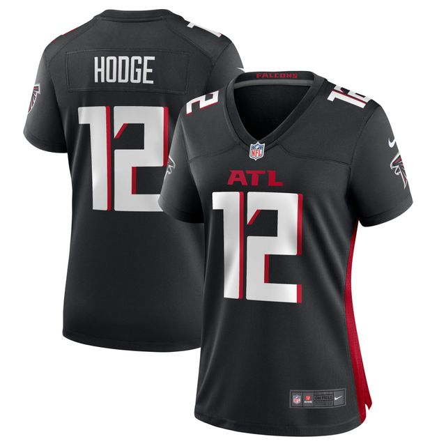 Maillot de match des Falcons d'Atlanta Nike KhaDarel Hodge pour femme, noir