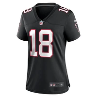 Maillot de match alternatif des Falcons d'Atlanta Nike Kirk Cousins ​​pour femme, noir