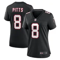 Men's Nike Kyle Pitts White Atlanta Falcons Game Player Jersey