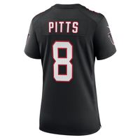 Women's Nike Kyle Pitts Black Atlanta Falcons Game Jersey