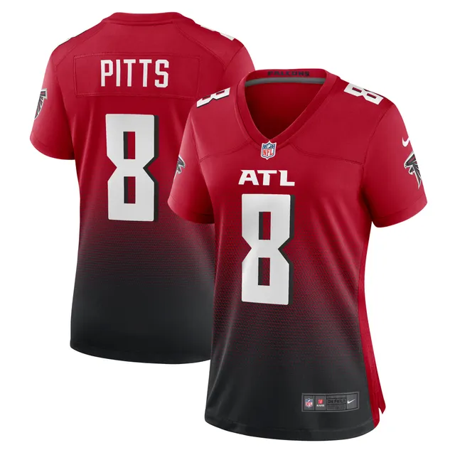 Atlanta Falcons Nike Alternate Game Jersey - Black - Custom - Youth