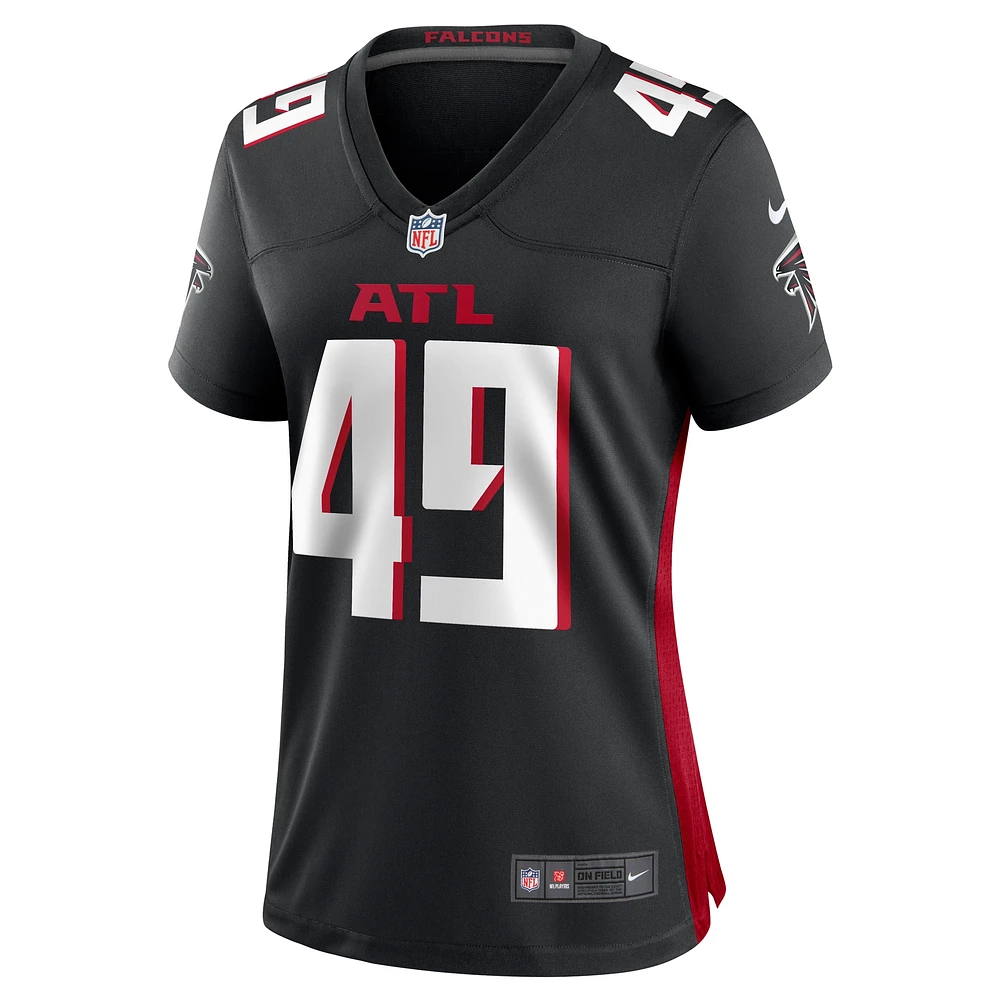 Women's Nike Liam McCullough  Black Atlanta Falcons Team Game Jersey