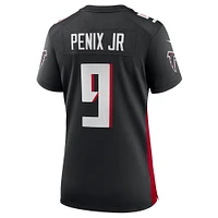 Maillot de match Nike Michael Penix Jr. des Atlanta Falcons pour femme, noir