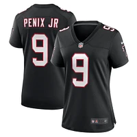 Maillot Nike Michael Penix Jr. pour femme, noir, Atlanta Falcons Throwback Game