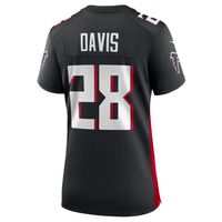 Women's Nike Mike Davis Black Atlanta Falcons Game Player Jersey