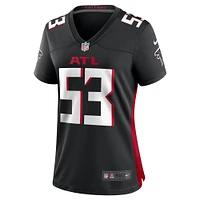 Women's Nike Nate Landman  Black Atlanta Falcons Team Game Jersey