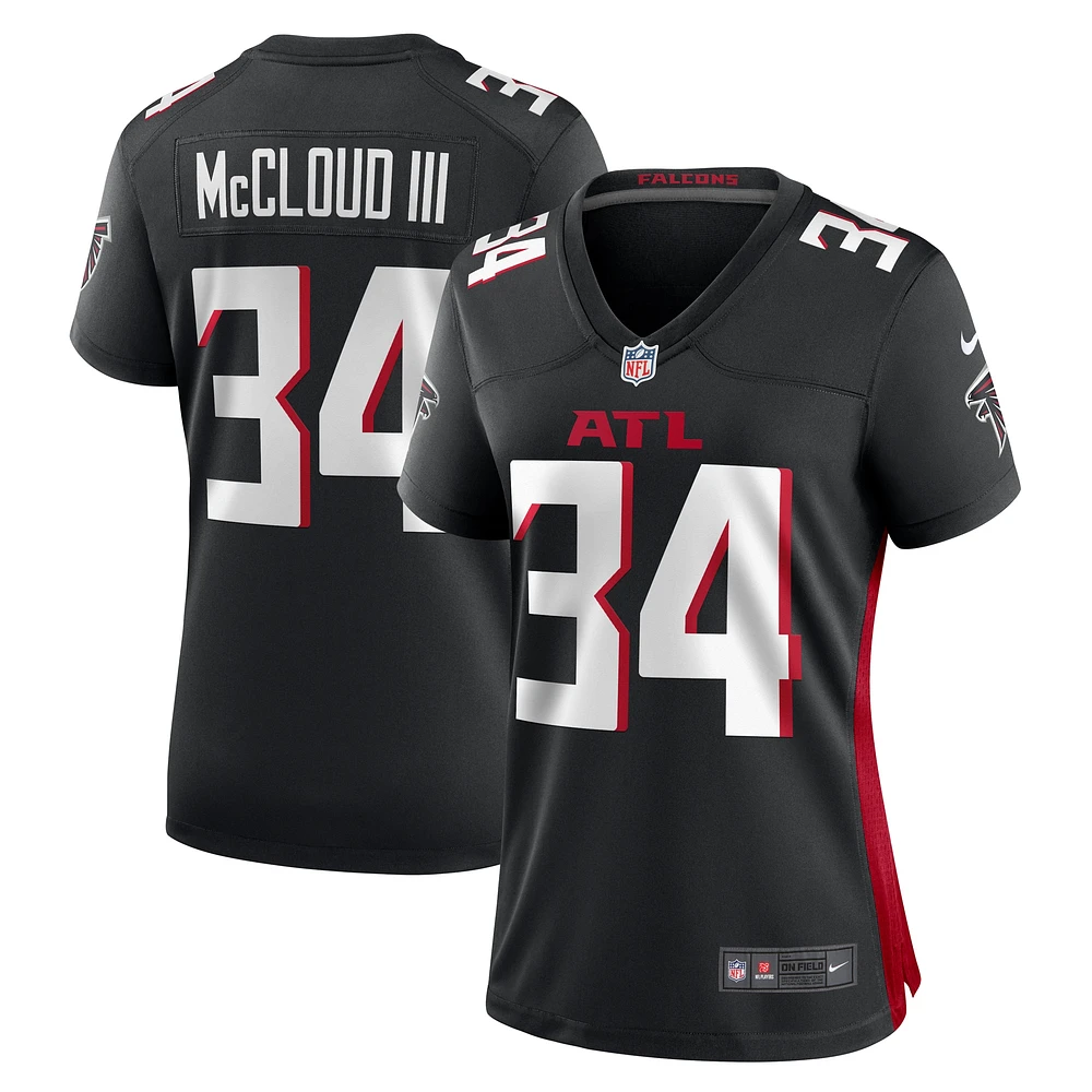 Maillot de match Nike Ray-Ray McCloud III noir pour femme des Falcons d'Atlanta