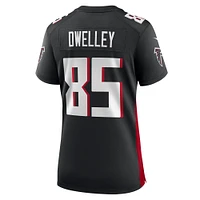 Maillot de match Nike Ross Dwelley noir pour femme des Falcons d'Atlanta