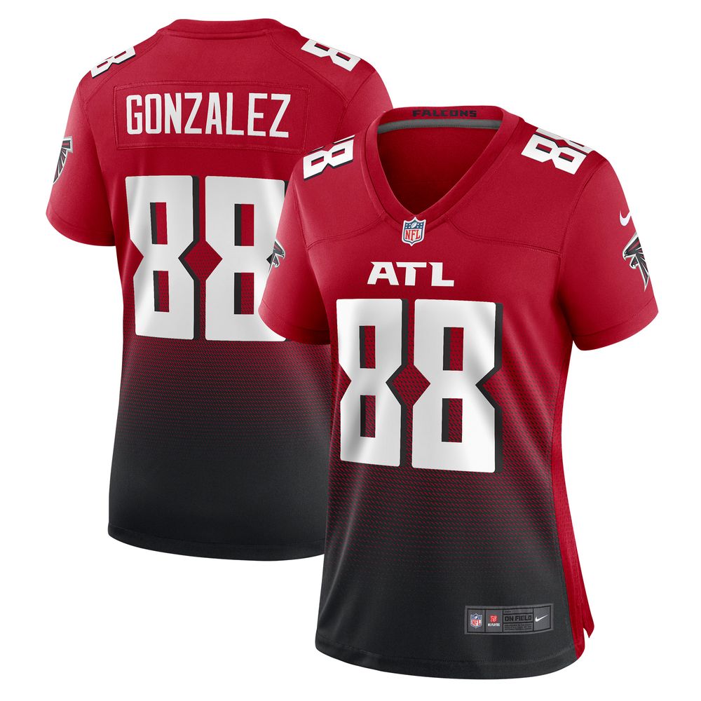 Women's Nike Tony Gonzalez Red Atlanta Falcons Retired Game Jersey