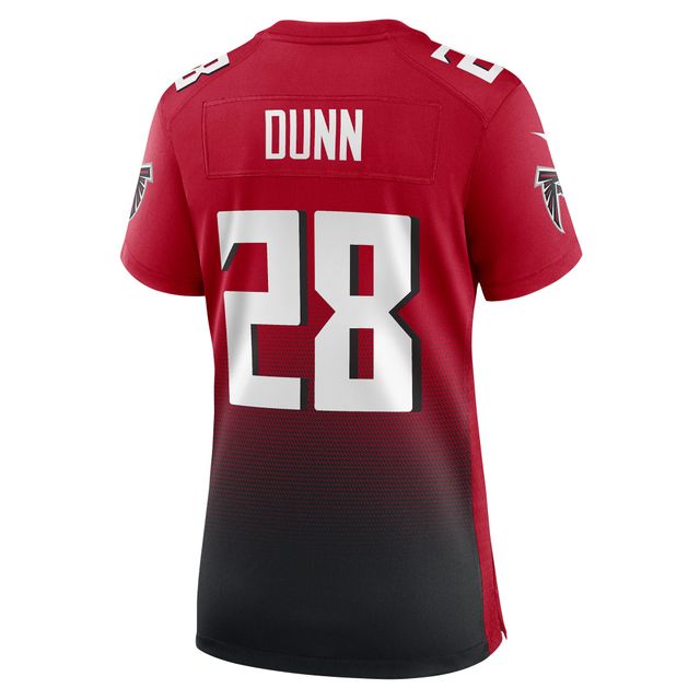 Maillot de match retraité Nike Warrick Dunn des Atlanta Falcons pour femme, rouge