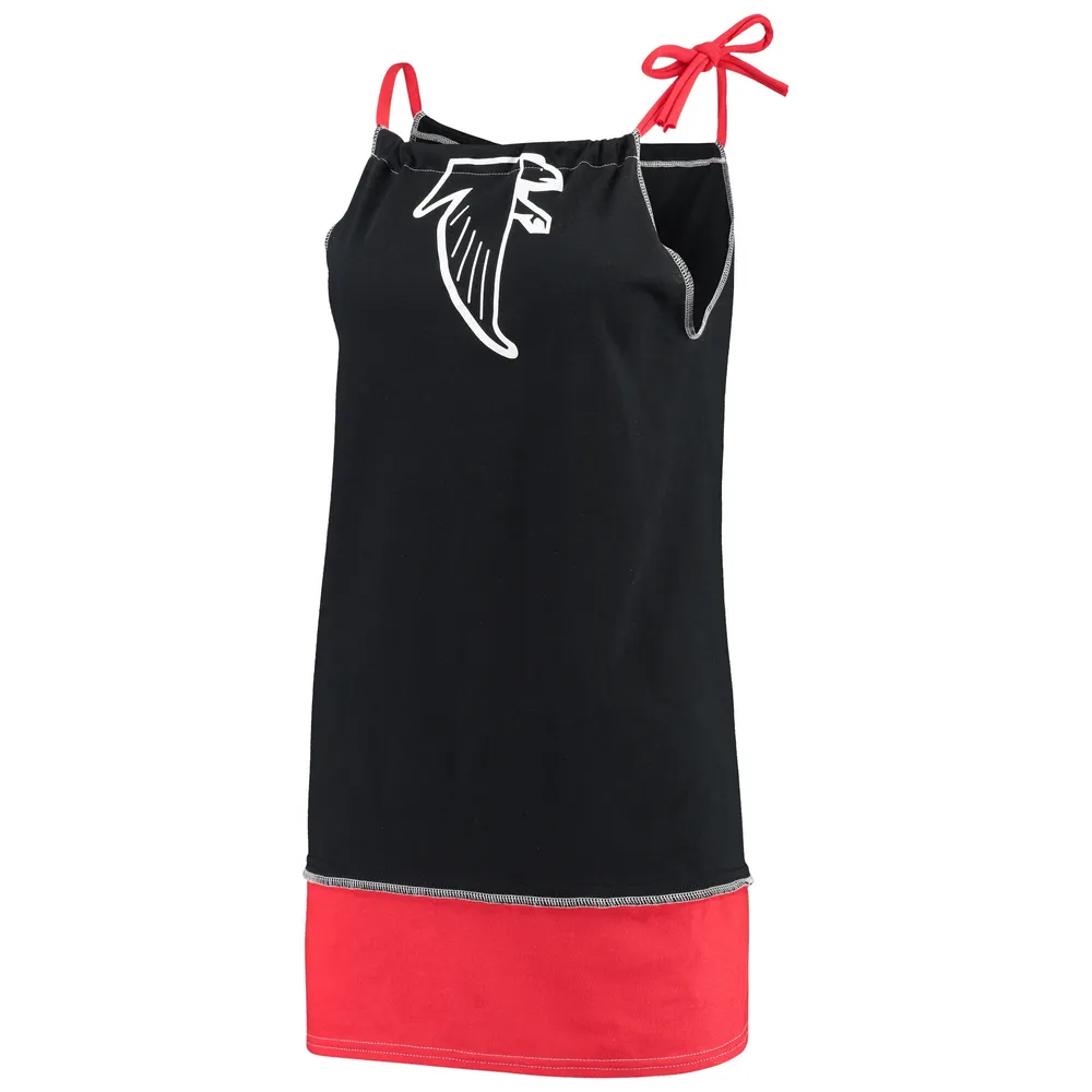 Lids Atlanta Falcons Refried Apparel Women's Sustainable Vintage Tank Dress  - Black