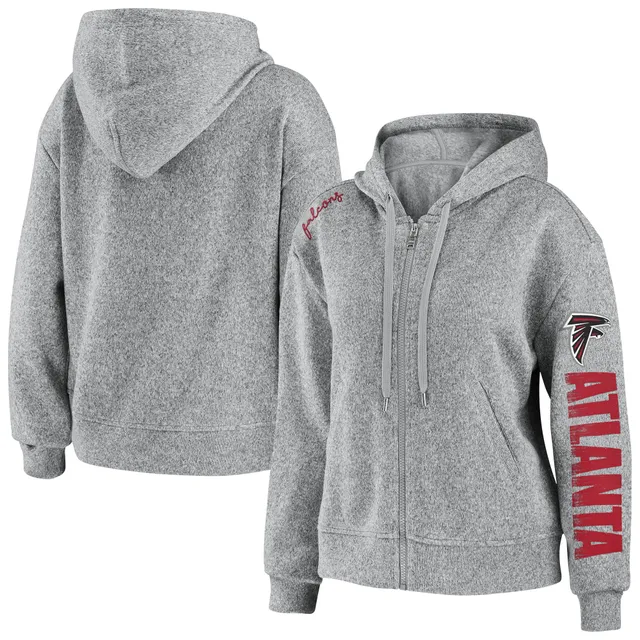 Fanatics NFL Apparel Atlanta Falcons Gray Black Full Zip