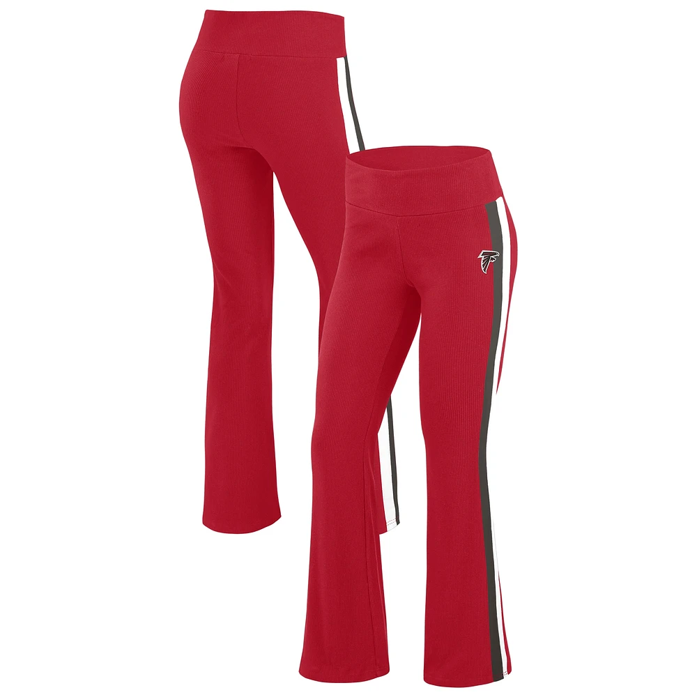 Pantalon de yoga rouge Atlanta Falcons pour femme WEAR by Erin Andrews