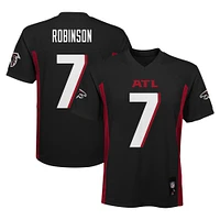 Maillot de joueur réplique noir des Atlanta Falcons pour jeunes Bijan Robinson