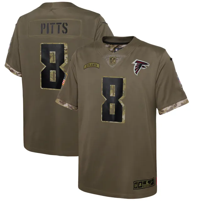 Lids Kyle Pitts Atlanta Falcons Nike Youth 2022 Salute To Service Player  Limited Jersey - Olive