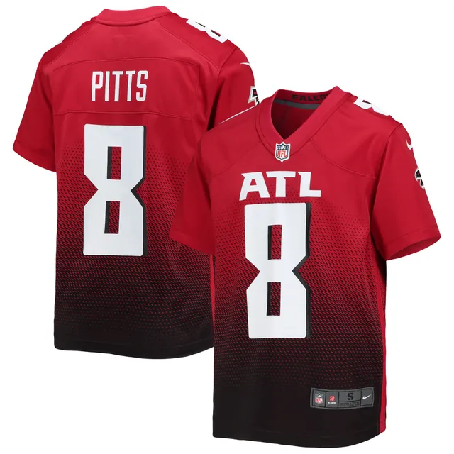 Preschool Nike Kyle Pitts Black Atlanta Falcons Game Jersey