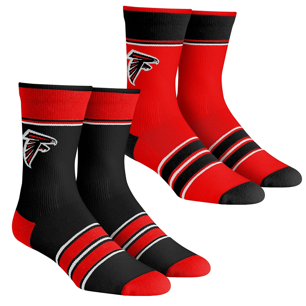 Lids Atlanta Falcons Rock Em Socks Youth Team Slogan Crew Socks