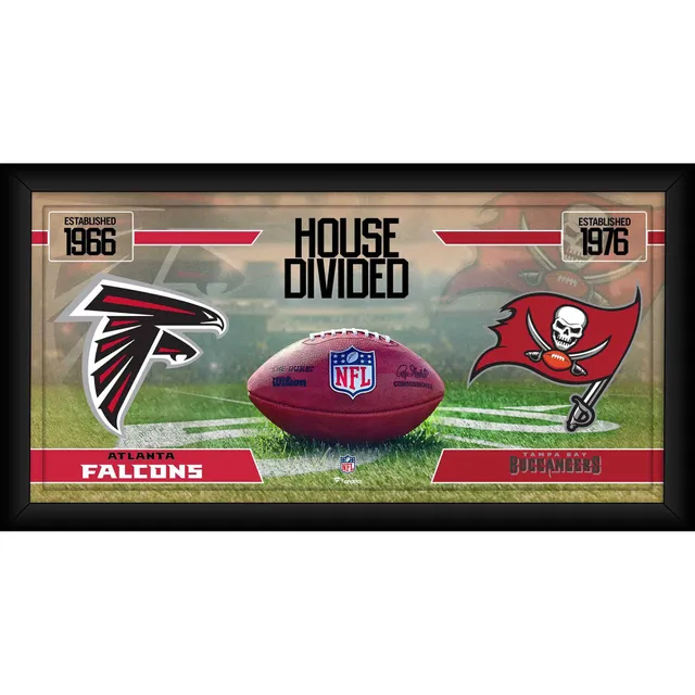 Houston Texans vs. Jacksonville Jaguars Framed 10 x 20 House Divided  Football Collage