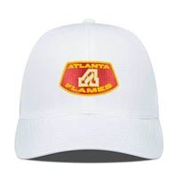 Men's Levelwear White Atlanta Flames  Skylight Zephyr Adjustable Hat