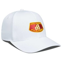 Men's Levelwear White Atlanta Flames  Skylight Zephyr Adjustable Hat