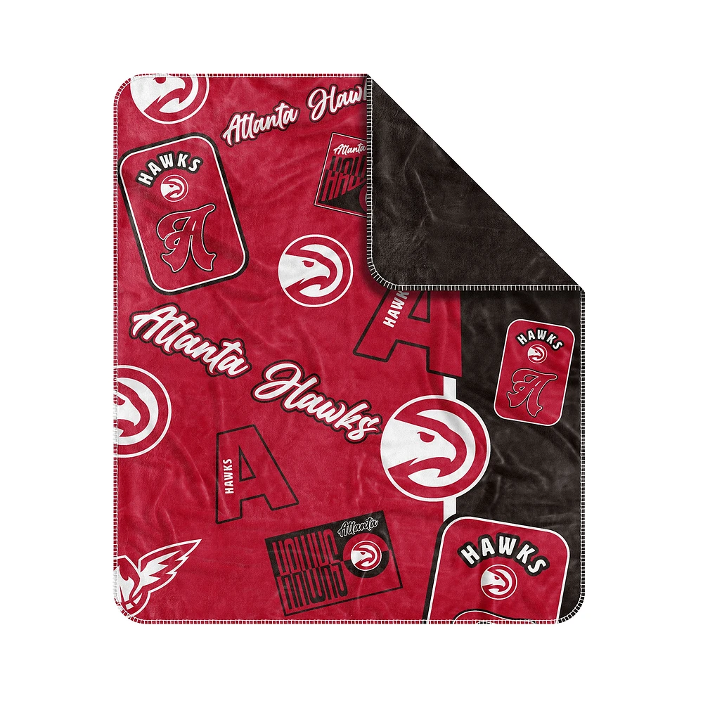  Atlanta Hawks 50" x 60" Dream Weave Throw Blanket