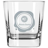 Hawks d'Atlanta 14 oz. Tampon Frost Verre Old Fashioned