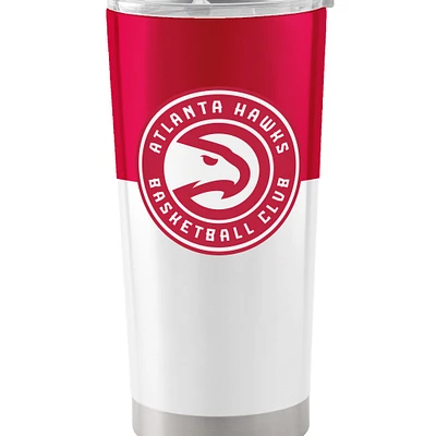 Atlanta Hawks 20oz. Colorblock Stainless Steel Tumbler