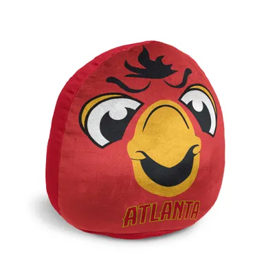 Oreiller de mascotte en peluche Atlanta Hawks