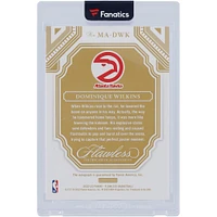 Dominique Wilkins Atlanta Hawks Autographed 2022-23 Panini Flawless Momentous #MA-DWK #3/3 Card 