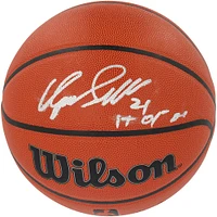 Dominique Wilkins Atlanta Hawks Autographed Wilson Authentic Series Indoor/Outdoor Basketball with "HOF 06" Inscription
