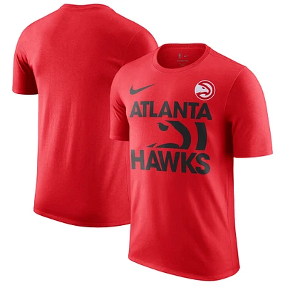 Men's Nike Red Atlanta Hawks Courtside This Is Our Year T-Shirt