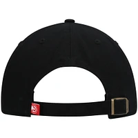 Men's '47 Black Atlanta Hawks Team Clean Up Adjustable Hat
